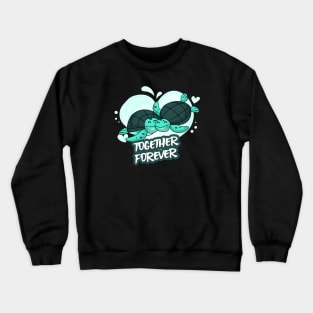 Turtles in Love Crewneck Sweatshirt